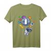 Kinder Astronaut T-Shirt zum 1. Geburtstag - Raumfahrt und Weltraum Motiv für Jungen und Mädchen, ideales Geschenk für kleine Astronauten