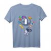 Kinder Astronaut T-Shirt zum 1. Geburtstag - Raumfahrt und Weltraum Motiv für Jungen und Mädchen, ideales Geschenk für kleine Astronauten
