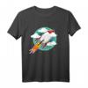 Kinder Rocket Retro T-Shirt für kleine Astronauten – Perfektes Weihnachts- und Geburtstagsgeschenk für Mädchen und Jungen, die vom Weltraum träumen