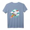 Kinder Rocket Retro T-Shirt für kleine Astronauten – Perfektes Weihnachts- und Geburtstagsgeschenk für Mädchen und Jungen, die vom Weltraum träumen