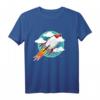 Kinder Rocket Retro T-Shirt für kleine Astronauten – Perfektes Weihnachts- und Geburtstagsgeschenk für Mädchen und Jungen, die vom Weltraum träumen