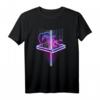 80er Japan Aesthetic Vaporwave Astronaut T-Shirt – Retro Synthwave & Retrowave Design für Anime, Manga & Musikfans