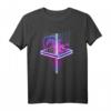 80er Japan Aesthetic Vaporwave Astronaut T-Shirt – Retro Synthwave & Retrowave Design für Anime, Manga & Musikfans