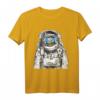 Fischbecken im Raumanzug Astronaut Goldfisch Weltraumgrafik T-Shirt – Für Science Fiction Liebhaber und Raumfahrtfans