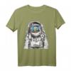 Fischbecken im Raumanzug Astronaut Goldfisch Weltraumgrafik T-Shirt – Für Science Fiction Liebhaber und Raumfahrtfans