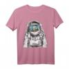 Fischbecken im Raumanzug Astronaut Goldfisch Weltraumgrafik T-Shirt – Für Science Fiction Liebhaber und Raumfahrtfans