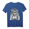 Fischbecken im Raumanzug Astronaut Goldfisch Weltraumgrafik T-Shirt – Für Science Fiction Liebhaber und Raumfahrtfans