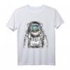 Fischbecken im Raumanzug Astronaut Goldfisch Weltraumgrafik T-Shirt – Für Science Fiction Liebhaber und Raumfahrtfans