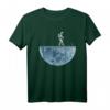 Gemähter Mondstern-Astronaut Mäht den Mond Rasen T-Shirt – Lustiges Weltraum- und Astronauten-Geschenk für Kinder und Erwachsene