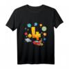Kinder Rakete T-Shirt zum 4. Geburtstag - Weltraum Motiv für Jungen und Mädchen, ideal für Kindergeburtstag & Weltraum-Fans