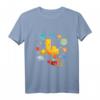 Kinder Rakete T-Shirt zum 4. Geburtstag - Weltraum Motiv für Jungen und Mädchen, ideal für Kindergeburtstag & Weltraum-Fans