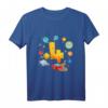 Kinder Rakete T-Shirt zum 4. Geburtstag - Weltraum Motiv für Jungen und Mädchen, ideal für Kindergeburtstag & Weltraum-Fans