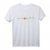 Physik Mond Planeten Astronaut Geschenk T-Shirt für Raumfahrtfans, Astronomen & Juniorastronauten – Perfektes Geschenk zu Weihnachten & Geburtstag