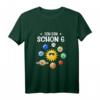 Kinder Ich Bin Schon 6 Planeten Sonnensystem T-Shirt - Perfektes Geburtstags- und Einschulungsgeschenk für kleine Raumfahrtfans