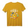 Kinder Ich Bin Schon 6 Planeten Sonnensystem T-Shirt - Perfektes Geburtstags- und Einschulungsgeschenk für kleine Raumfahrtfans