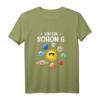 Kinder Ich Bin Schon 6 Planeten Sonnensystem T-Shirt - Perfektes Geburtstags- und Einschulungsgeschenk für kleine Raumfahrtfans