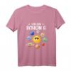 Kinder Ich Bin Schon 6 Planeten Sonnensystem T-Shirt - Perfektes Geburtstags- und Einschulungsgeschenk für kleine Raumfahrtfans