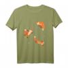 Cute Foxes Flying Astronaut Star Universe Space Galaxy Fox T-Shirt – Originelles Retro Geschenk für Weihnachten, Geburtstag & mehr