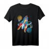 Planeten Rakete Kosmonaut Astronaut Kinder T-Shirt - Perfektes Geschenk für kleine Weltraum-Fans zu Geburtstag & Weihnachten