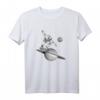 Skater Skate Board Skateboarding Astronaut Rampe T-Shirt – Lustiges Design mit Saturn-Grafik, perfektes Geschenk für Skateboarder Männer, Frauen & Kinder