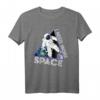 Raumfahrt Erde und Mond T-Shirt – Witziges Geschenk für Weltraum- und Raumfahrtfans, Astronomie Enthusiasten & Kinder
