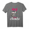 Art Is Not A Crime Graffiti Street Art T-Shirt mit Astronaut und Sprühdose – Perfektes Streetwear für Sprayer, Graffiti Fans und Space Enthusiasten