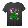 Geburtstag 4 Jahre Rakete Planeten Sterne Astronaut T-Shirt - Perfektes Geschenk für kleine Weltraumfans und Geburtstagskinder
