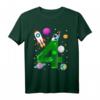Geburtstag 4 Jahre Rakete Planeten Sterne Astronaut T-Shirt - Perfektes Geschenk für kleine Weltraumfans und Geburtstagskinder