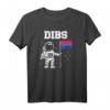 Dibs Astronaut Bisexual Flag T-Shirt – LGBTQ Pride Support für Männer und Frauen, Bi Stolz & Civil Rights Apparel
