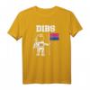 Dibs Astronaut Bisexual Flag T-Shirt – LGBTQ Pride Support für Männer und Frauen, Bi Stolz & Civil Rights Apparel