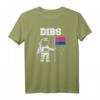 Dibs Astronaut Bisexual Flag T-Shirt – LGBTQ Pride Support für Männer und Frauen, Bi Stolz & Civil Rights Apparel