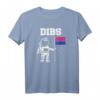 Dibs Astronaut Bisexual Flag T-Shirt – LGBTQ Pride Support für Männer und Frauen, Bi Stolz & Civil Rights Apparel