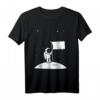 Mond Flagge Astronaut Ratte Fan T-Shirt - Perfekt für Tier- und Weltraumliebhaber
