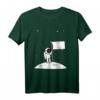 Mond Flagge Astronaut Ratte Fan T-Shirt - Perfekt für Tier- und Weltraumliebhaber
