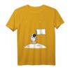 Mond Flagge Astronaut Ratte Fan T-Shirt - Perfekt für Tier- und Weltraumliebhaber