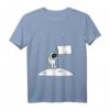 Mond Flagge Astronaut Ratte Fan T-Shirt - Perfekt für Tier- und Weltraumliebhaber