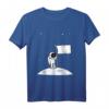 Mond Flagge Astronaut Ratte Fan T-Shirt - Perfekt für Tier- und Weltraumliebhaber