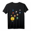 Niedliche Planeten Sonnensystem Astronomie T-Shirt – Für Weltraumfans, Astronomen und Raumfahrtliebhaber