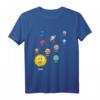 Niedliche Planeten Sonnensystem Astronomie T-Shirt – Für Weltraumfans, Astronomen und Raumfahrtliebhaber