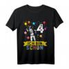 Kinder Geburtstag 4 Jahre Junge Astronaut Weltraum T-Shirt – Klassisch geschnitten, doppelt genähter Saum für junge Weltraumfans