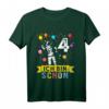Kinder Geburtstag 4 Jahre Junge Astronaut Weltraum T-Shirt – Klassisch geschnitten, doppelt genähter Saum für junge Weltraumfans