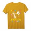 Kinder Geburtstag 4 Jahre Junge Astronaut Weltraum T-Shirt – Klassisch geschnitten, doppelt genähter Saum für junge Weltraumfans