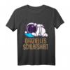 Offizielles Astronaut Schlafshirt Pyjama Nachthemd – Lustiges Geschenk für Damen, Herren und Teenager, perfekt für Morgenmuffel und Langschläfer