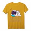 Offizielles Astronaut Schlafshirt Pyjama Nachthemd – Lustiges Geschenk für Damen, Herren und Teenager, perfekt für Morgenmuffel und Langschläfer