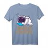 Offizielles Astronaut Schlafshirt Pyjama Nachthemd – Lustiges Geschenk für Damen, Herren und Teenager, perfekt für Morgenmuffel und Langschläfer