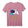 Offizielles Astronaut Schlafshirt Pyjama Nachthemd – Lustiges Geschenk für Damen, Herren und Teenager, perfekt für Morgenmuffel und Langschläfer