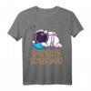 Offizielles Astronaut Schlafshirt Pyjama Nachthemd – Lustiges Geschenk für Damen, Herren und Teenager, perfekt für Morgenmuffel und Langschläfer