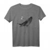 Funny Whale Moon Astronaut T-Shirt - Humorvolles Raumfahrt Design für Weltraum-Fans