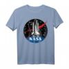 NASA Space Shuttle Take Off Logo Premium T-Shirt - Offiziell lizenzierte NASA Kleidung für Raumfahrtfans