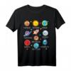 Planeten Weltall Rakete Weltraum Astronaut Kinder T-Shirt – Perfektes Geschenk für Schulanfang, Geburtstag und Weltraumfans